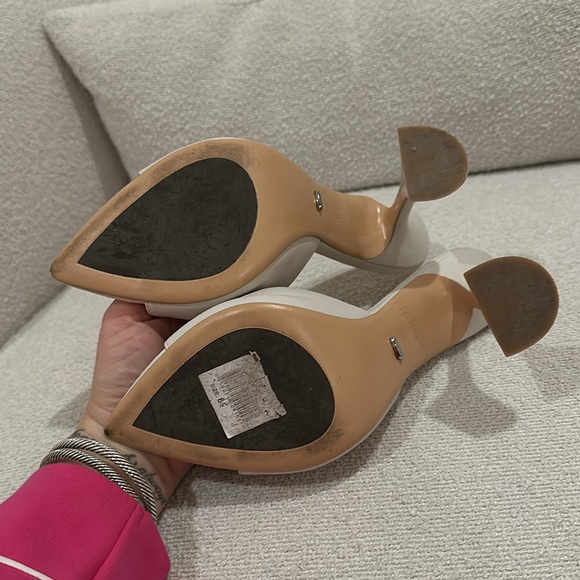 Tony Bianco Pointed Peep Toe Heels - Picture 5 of 6